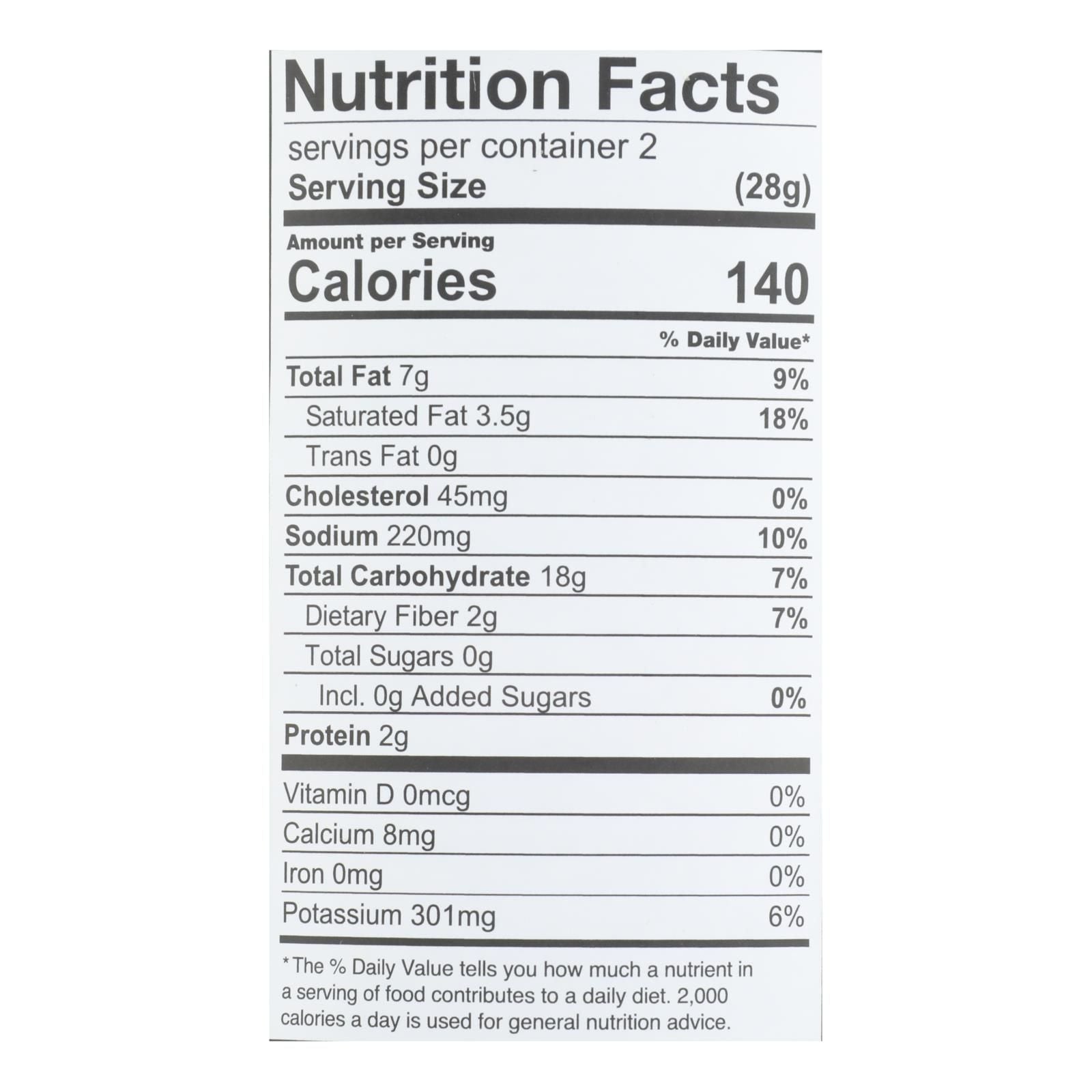 The Good Crisp Company Potato Crisps - Sour Cream And Onion - Case Of 12 - 1.6 Oz image 3