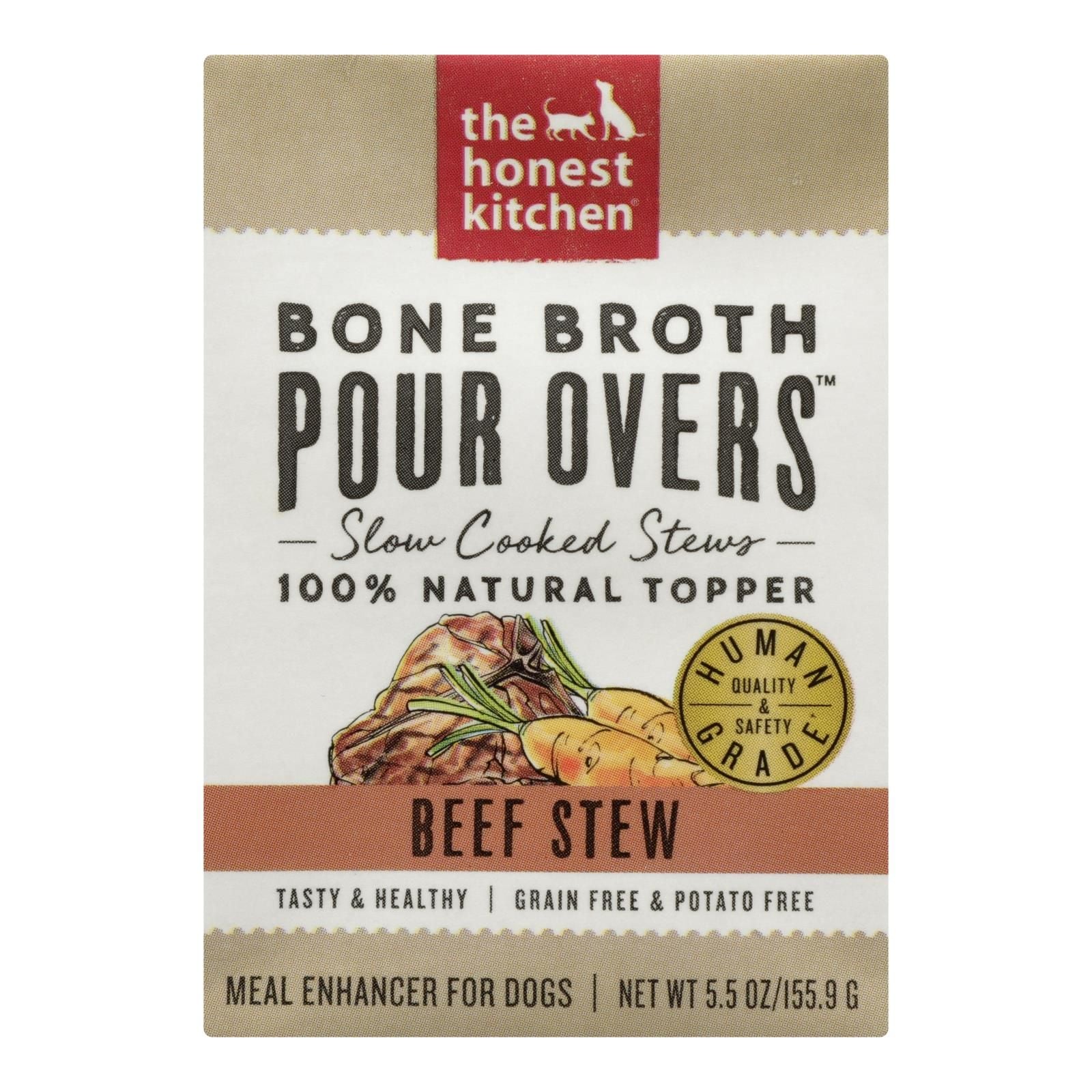 The Honest Kitchen - Dog Fd Por Ovr Bf Stew - Case Of 12 - 5.5 Oz image 1