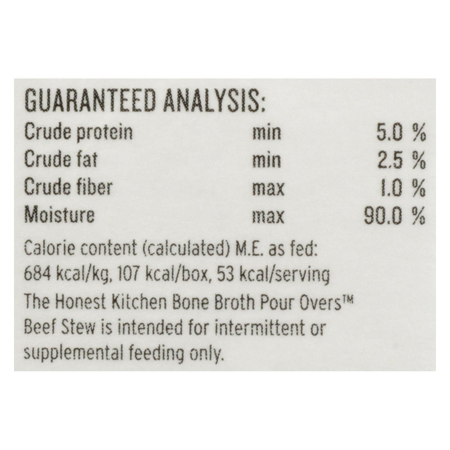 The Honest Kitchen - Dog Fd Por Ovr Bf Stew - Case Of 12 - 5.5 Oz image 3
