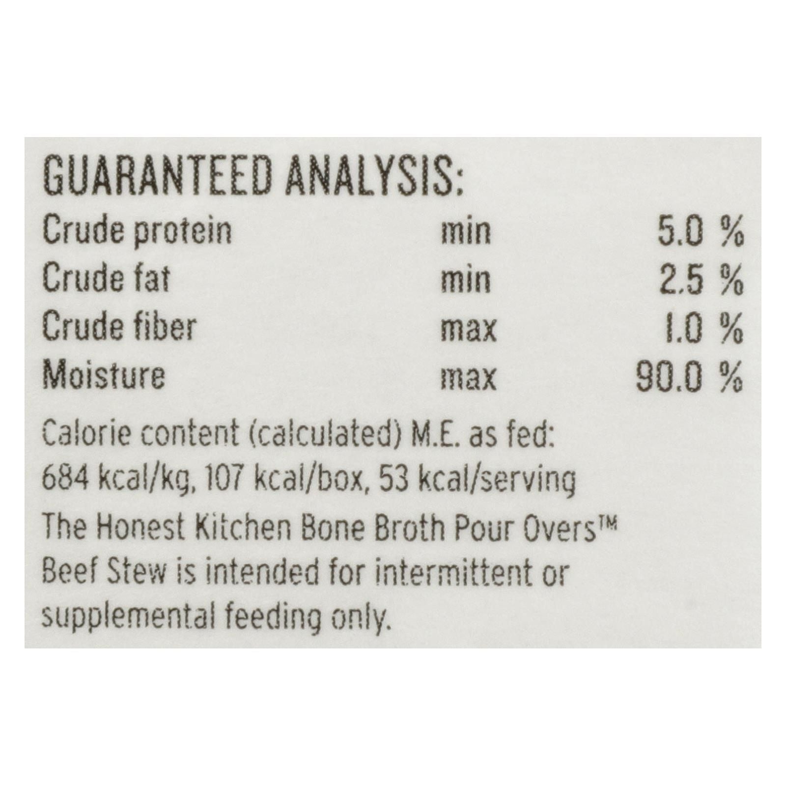 The Honest Kitchen - Dog Fd Por Ovr Bf Stew - Case Of 12 - 5.5 Oz image 3