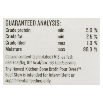 The Honest Kitchen - Dog Fd Por Ovr Bf Stew - Case Of 12 - 5.5 Oz image 3