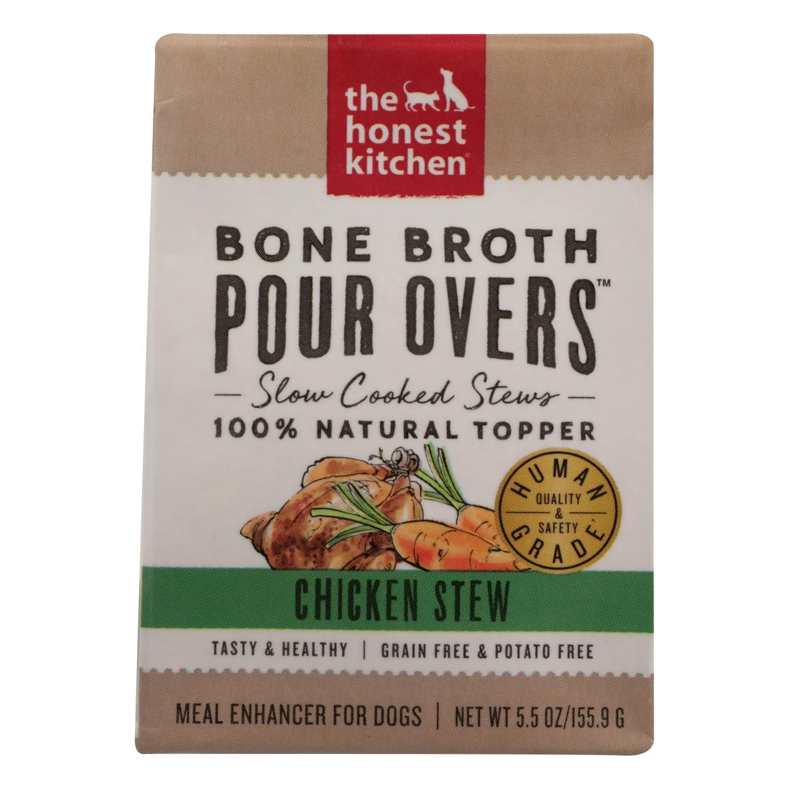 The Honest Kitchen - Dog Fd Por Ovr Ckn Stew - Case Of 12 - 5.5 Oz image 1