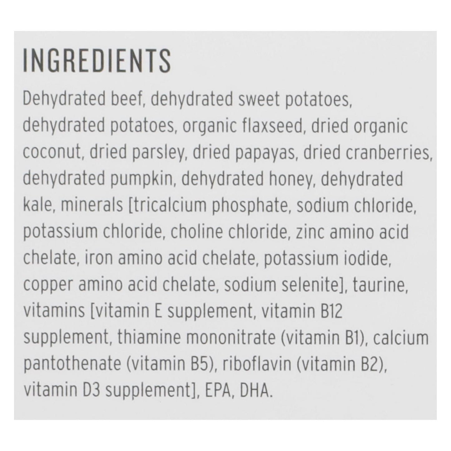 The Honest Kitchen - Dog Food - Grain-free Beef Recipe - Case Of 6 - 2 Lb. image 3