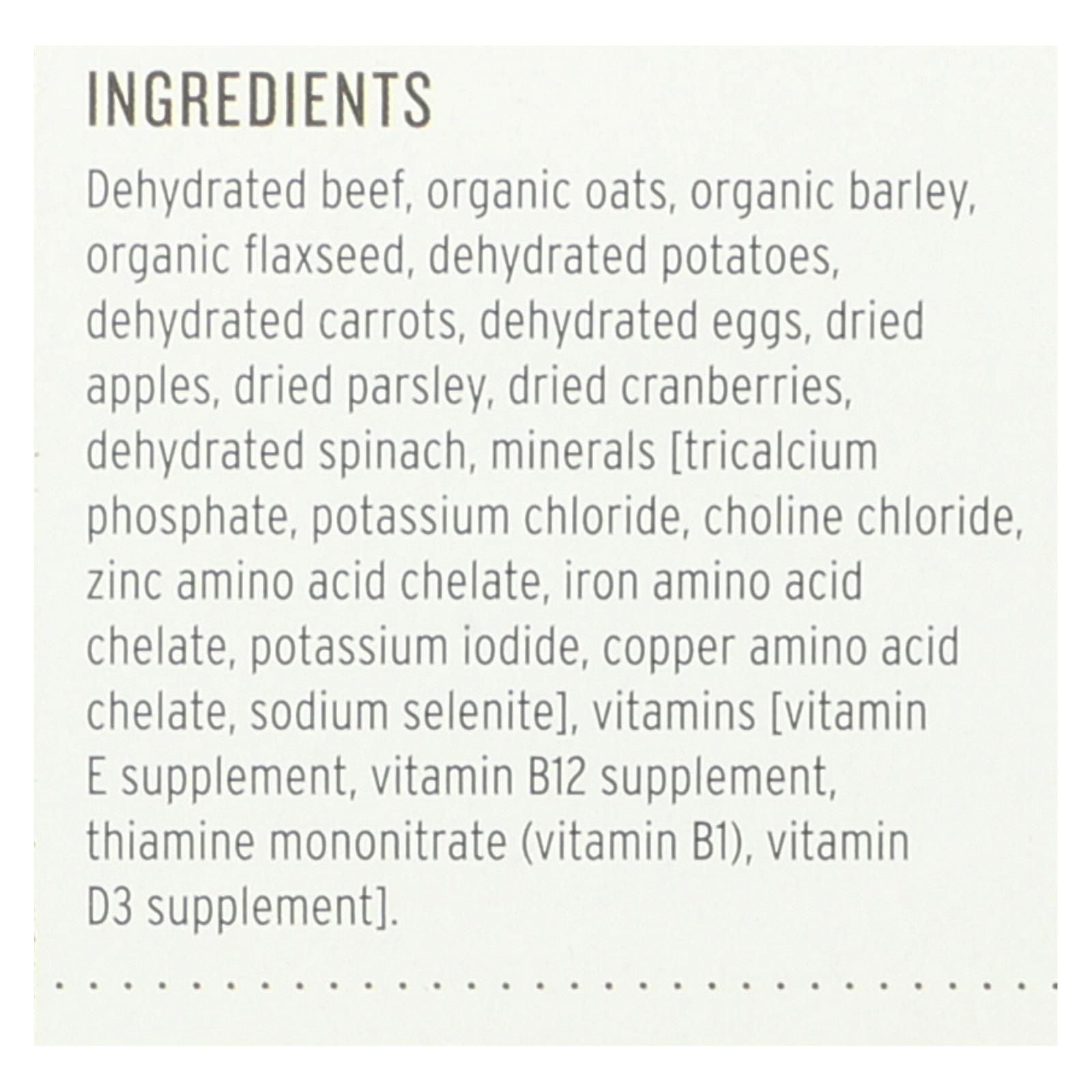 The Honest Kitchen - Dog Food - Whole Grain Beef Recipe - Case Of 6 - 2 Lb. image 3