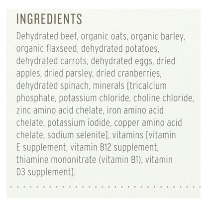 The Honest Kitchen - Dog Food - Whole Grain Beef Recipe - Case Of 6 - 2 Lb. image 3
