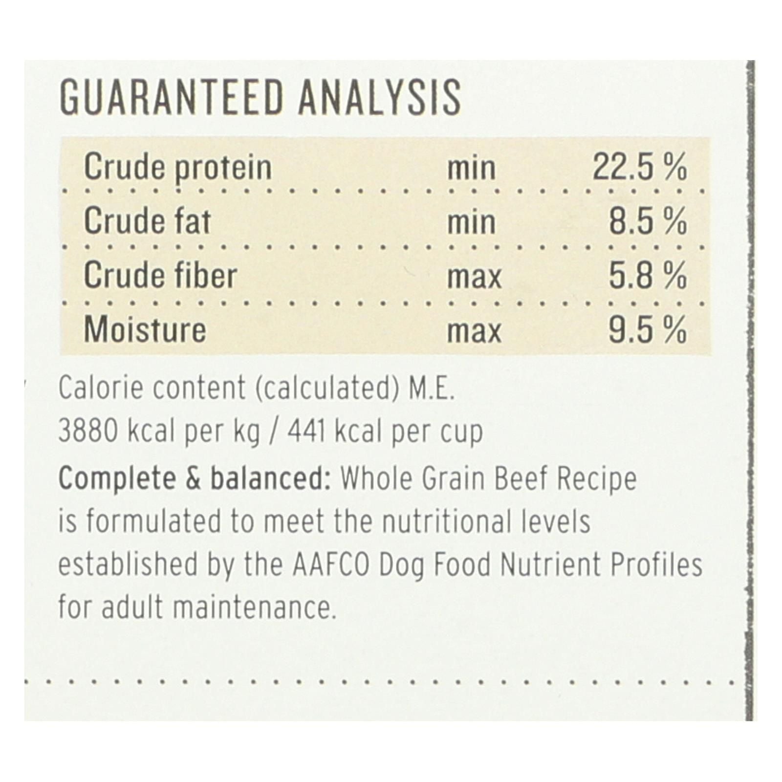 The Honest Kitchen - Dog Food - Whole Grain Beef Recipe - Case Of 6 - 2 Lb. image 2