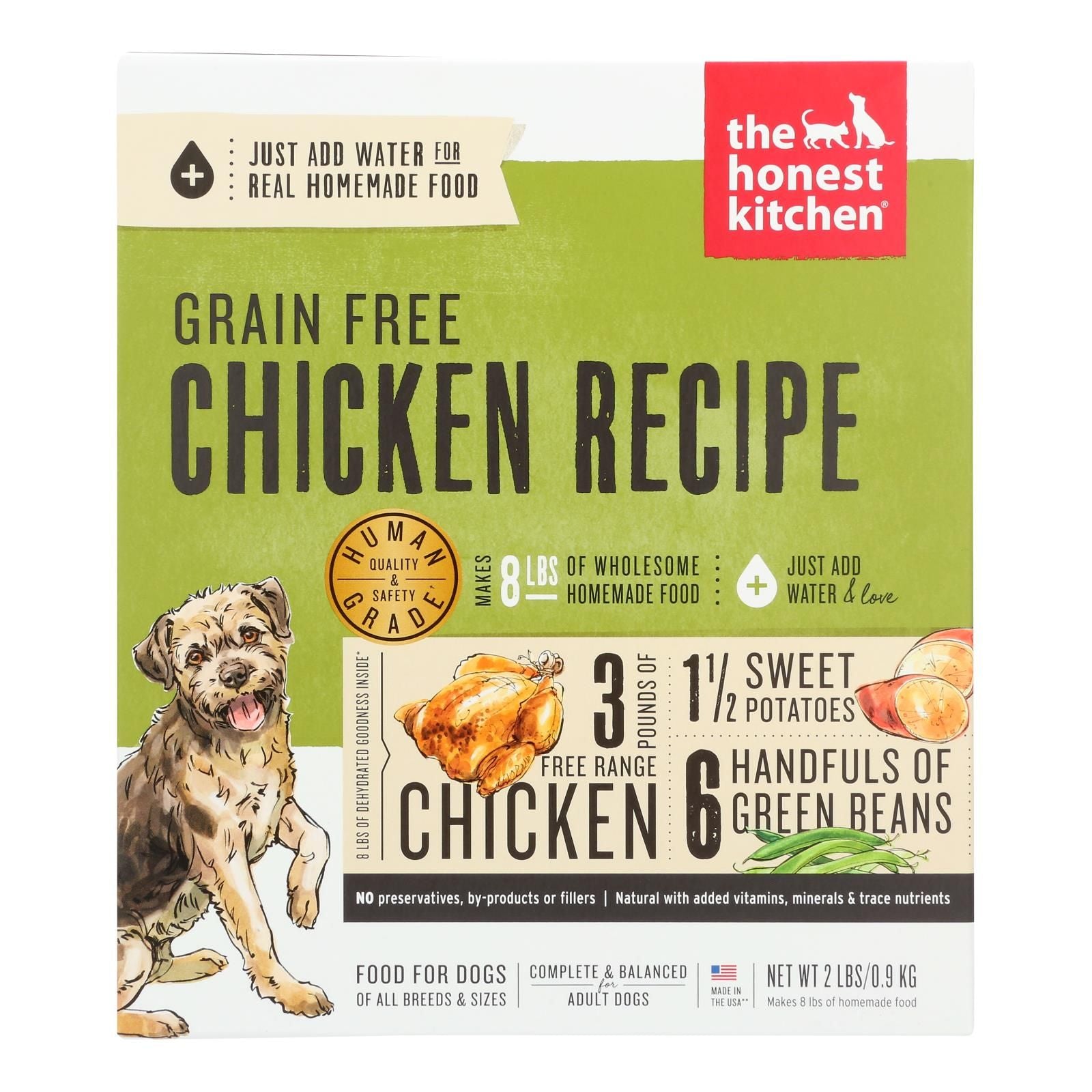 The Honest Kitchen Force - Grain Free Chicken Dog Food - Case Of 6 - 2 Lb. image 2