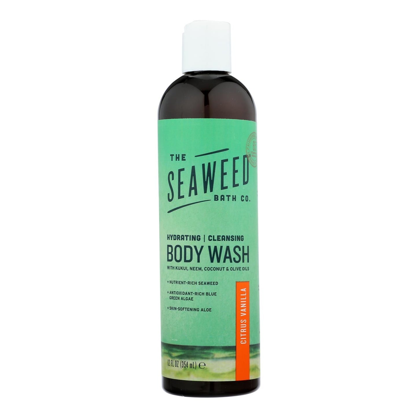 The Seaweed Bath Co Body Wash - Citrus Vanilla - 12 Fl Oz image 1