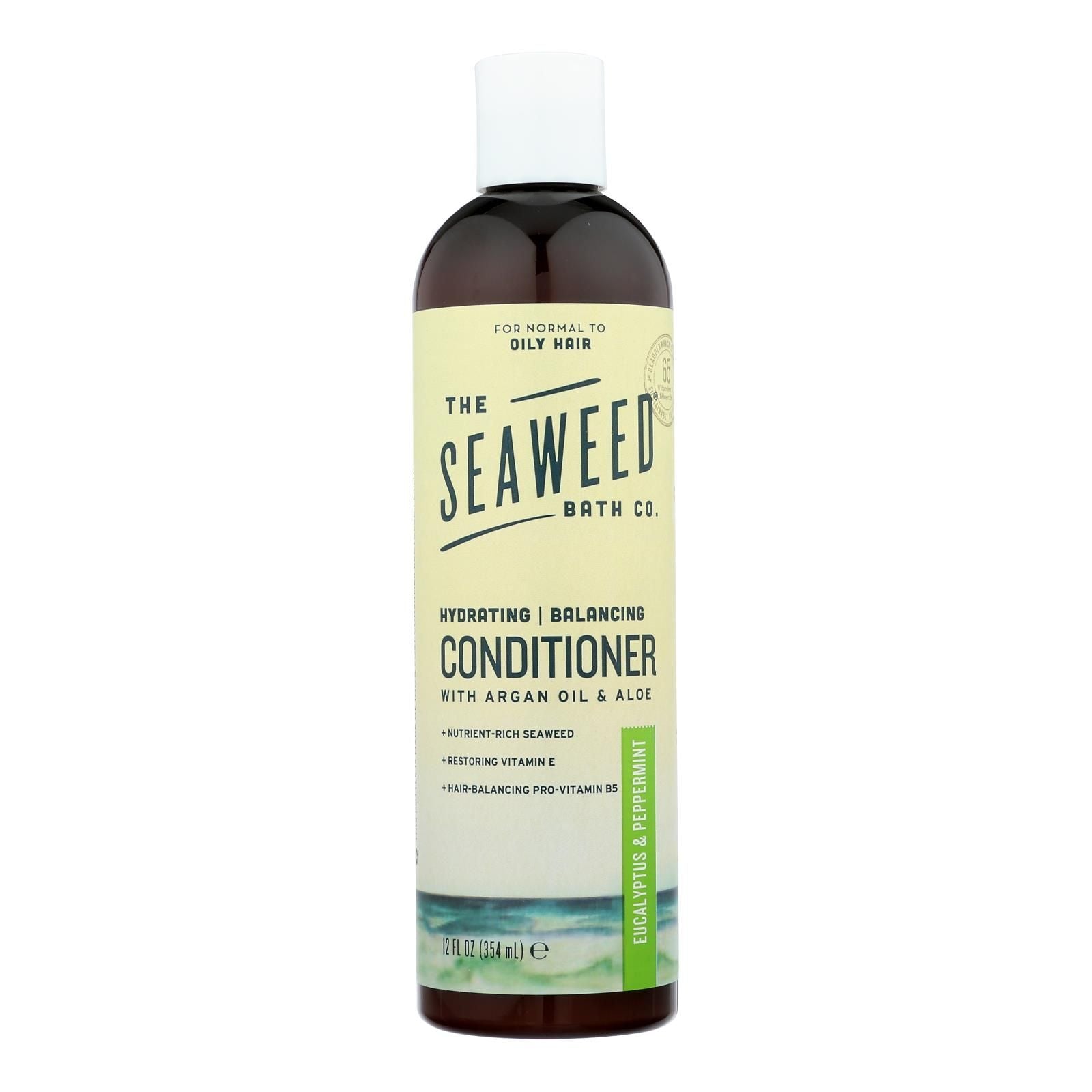The Seaweed Bath Co Conditioner - Balancing - Eucalyptus - Pepper - 12 Fl Oz image 2