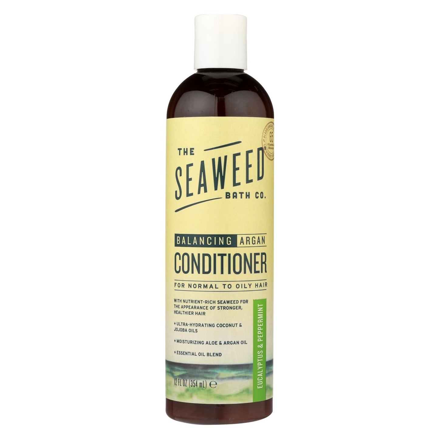 The Seaweed Bath Co Conditioner - Balancing - Eucalyptus - Pepper - 12 Fl Oz image 1