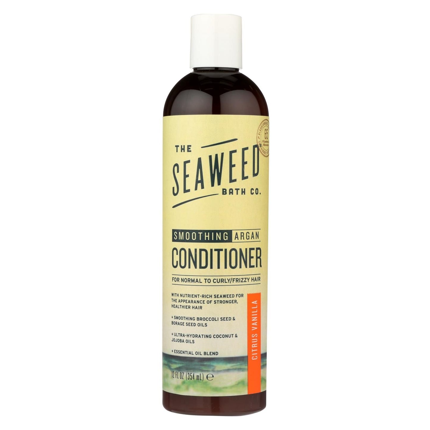 The Seaweed Bath Co Conditioner - Smoothing - Citrus - Vanilla - 12 Fl Oz image 1