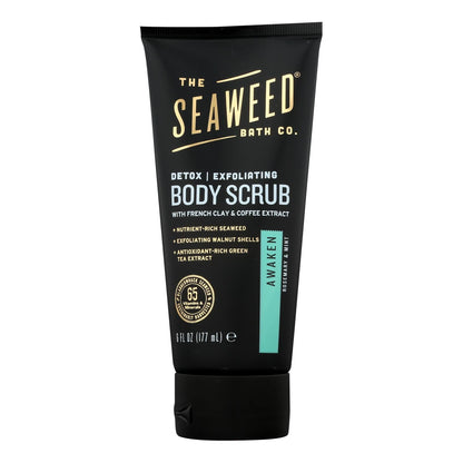 The Seaweed Bath Co Scrub - Detox - Exfoliating - Awaken - 6 Fl Oz image 1