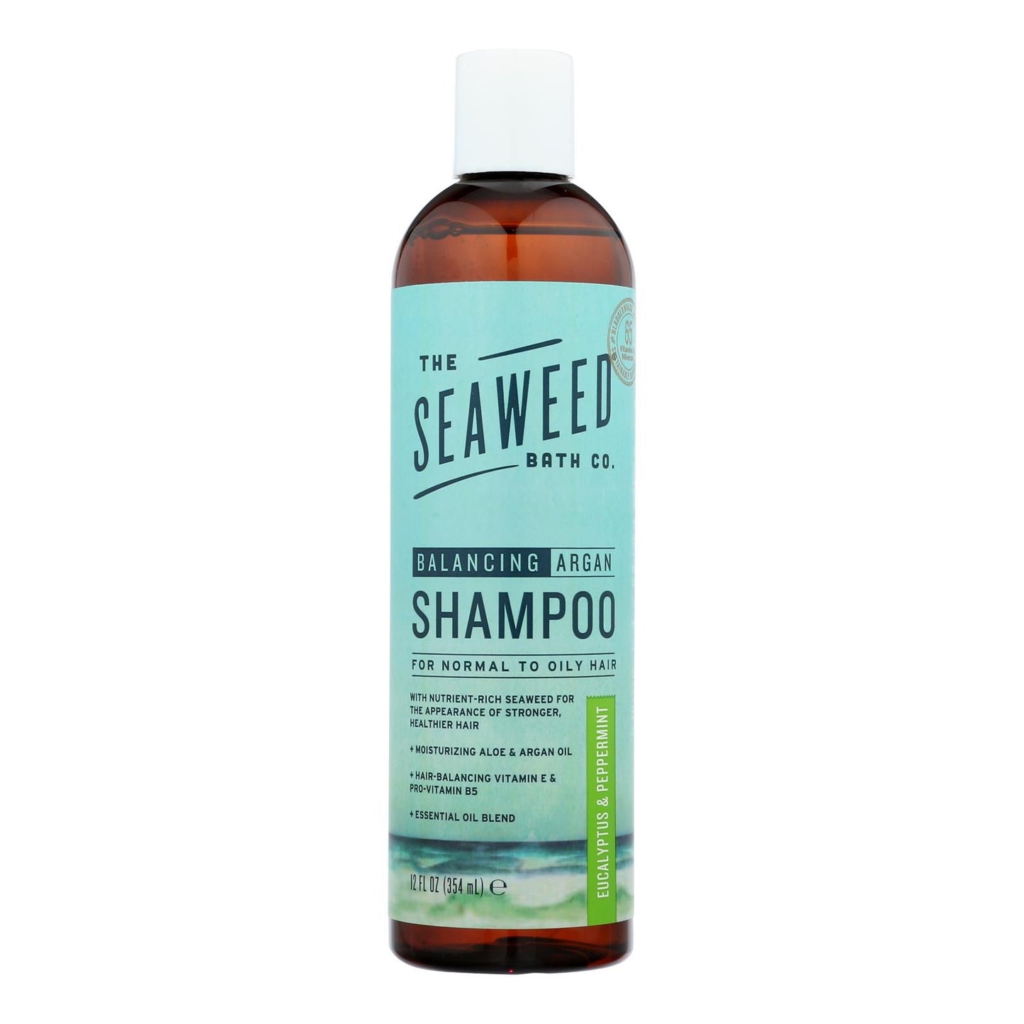 The Seaweed Bath Co Shampoo - Balancing - Eucalyptus - Pepper - 12 Fl Oz image 1