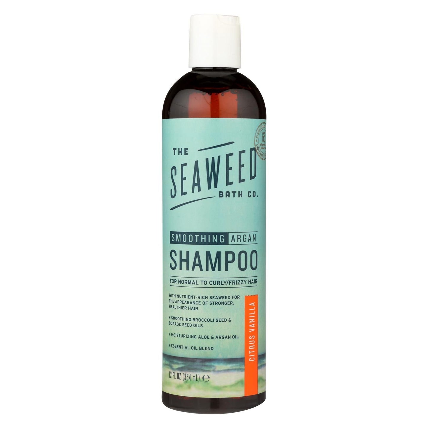 The Seaweed Bath Co Shampoo - Smoothing - Citrus - Vanilla - 12 Fl Oz image 1