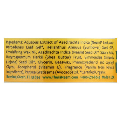 Theraneem Naturals Original Vanilla Neem Cream - 1 Each - 2 Fz image 3