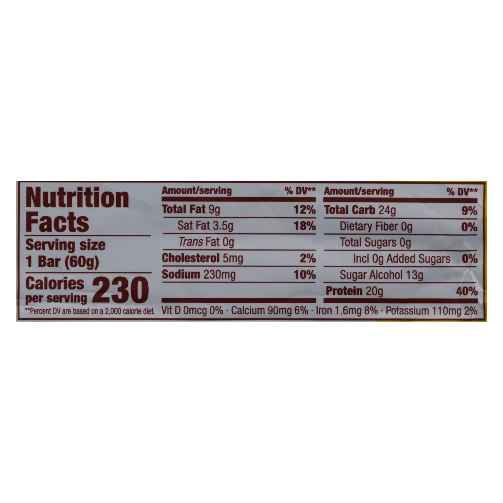 Think Products High Protein Bar - Lemon Delight - Case Of 10 - 2.1 Oz. image 3