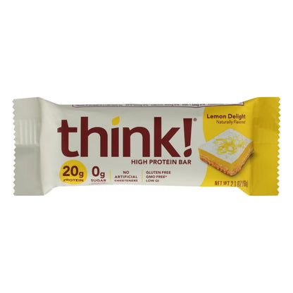 Think Products High Protein Bar - Lemon Delight - Case Of 10 - 2.1 Oz. image 1