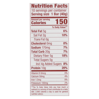 Think! Thin Protein And Fiber Bar - S'mores - Case Of 10 - 1.41 Oz image 2