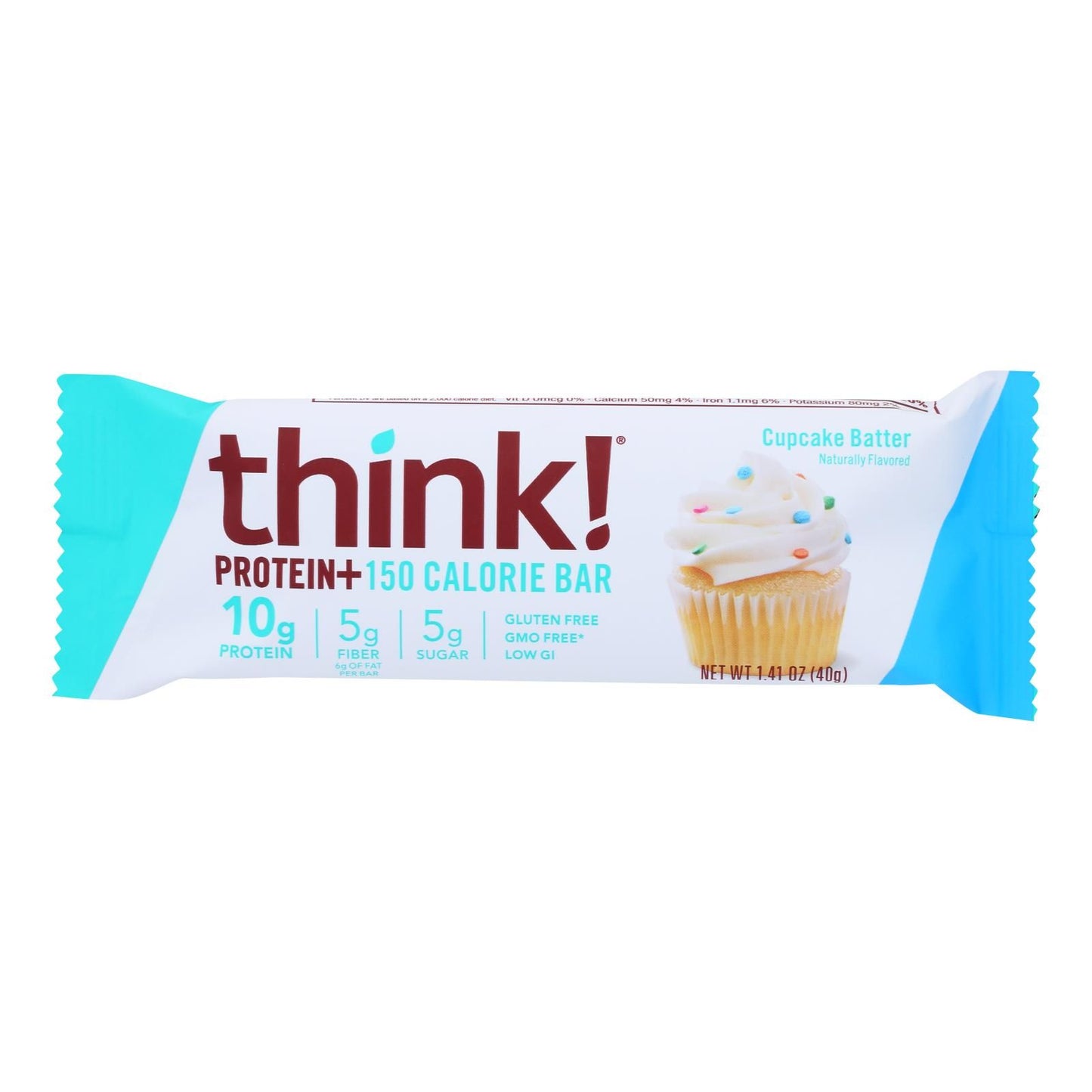 Thinkthin Protein And Fiber Bars - Case Of 10 - 1.41 Oz image 1