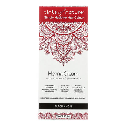Tints Of Nature - Henna Cream Black - 2.46 Fz image 2