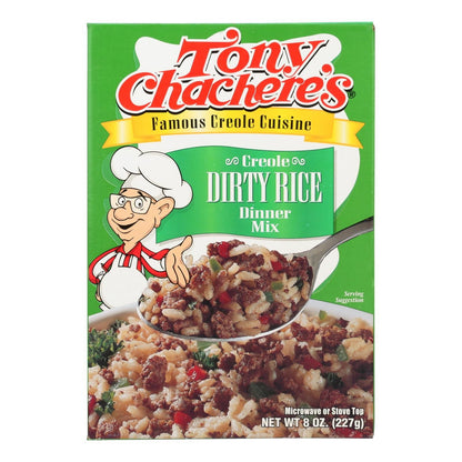Tony Chachere's Creole Dirty Rice Dinner Mix - Case Of 12 - 8 Oz image 1