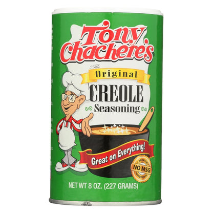 Tony Chachere's Seasoning - Creole - Case Of 6 - 8 Oz image 1