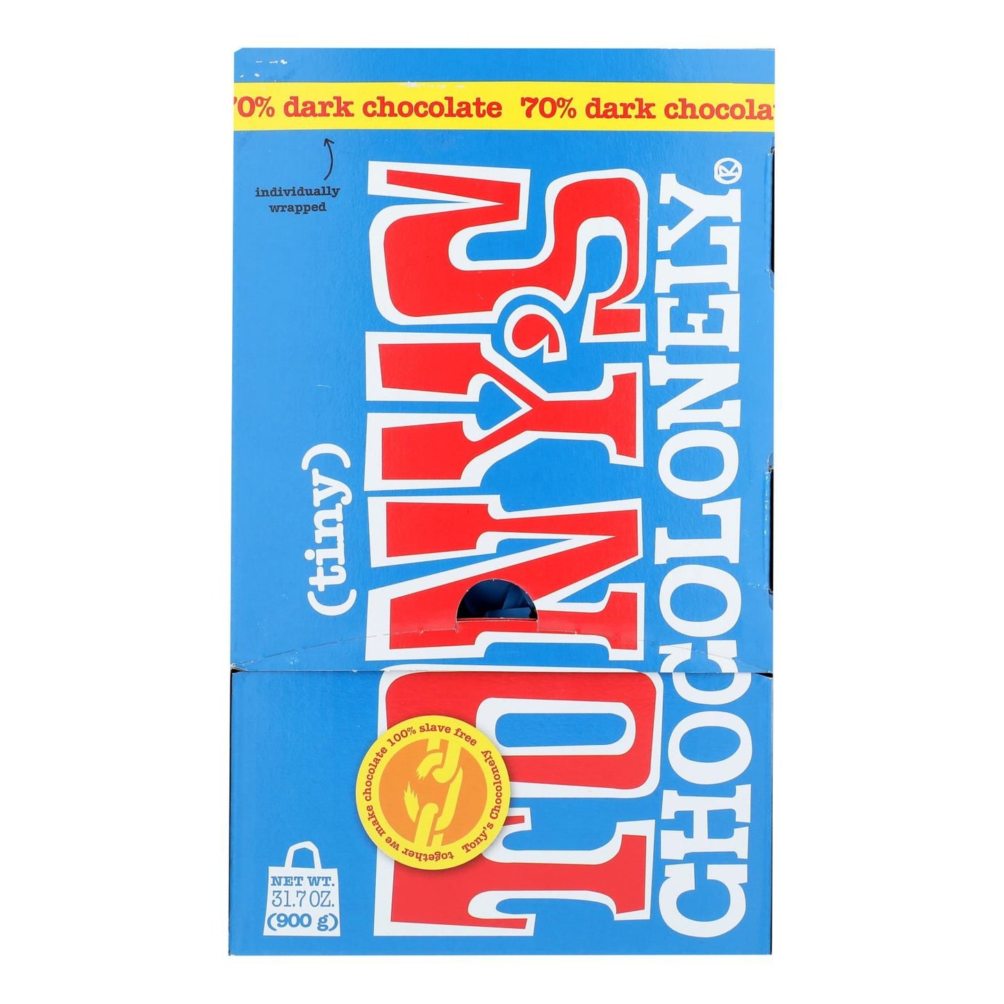 Tony's Chocolonely - Tt Dark Bulk Pck 100 Bites - 1 Each 1-31.7 Oz image 1
