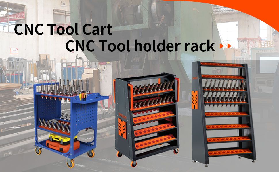 Tool Cart 40 Taper Tool Holder CNC Tool Cart CAT40 tool trolley BT40 Service Carts CNC machine tool service cart (CAT40  image 12