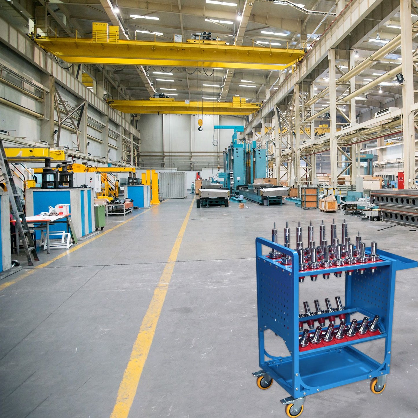 Tool Cart 40 Taper Tool Holder CNC Tool Cart CAT40 tool trolley BT40 Service Carts CNC machine tool service cart (CAT40  image 2