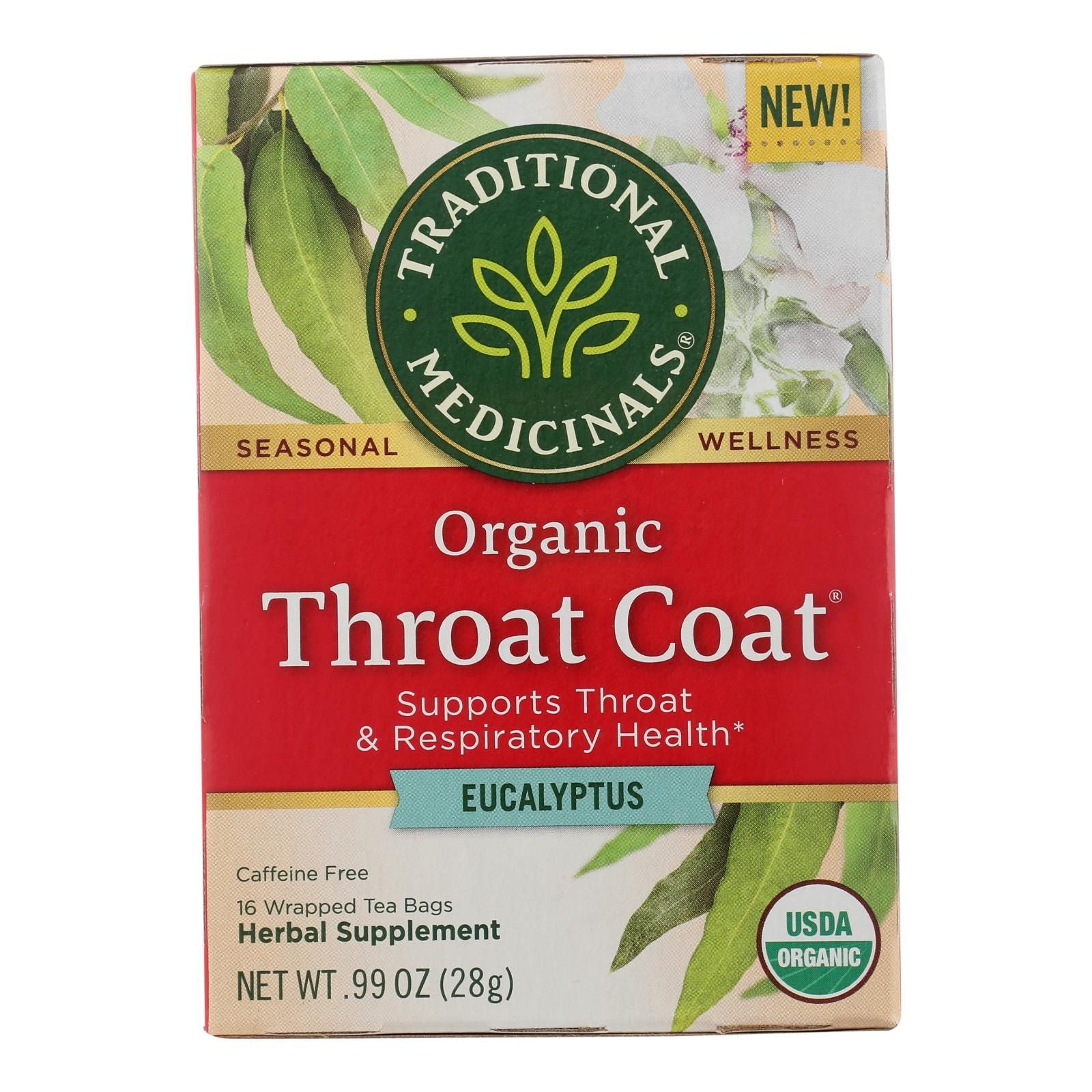 Traditional Medicinals - Herbal Tea Thrt Ct Eclyp - Case Of 6 - 16 Bag image 2