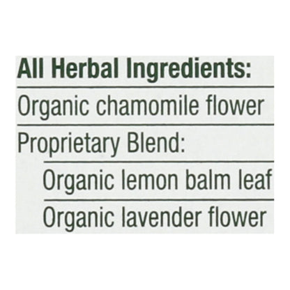 Traditional Medicinals Organic Chamomile With Lavender Herbal Tea - Caffeine Free - Case Of 6 - 16 Bags image 3