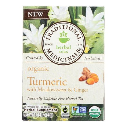 Traditional Medicinals Organic Herbal Tea - Ginger - Case Of 6 - 16 Count image 1