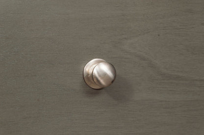Transitional Style Gray Finish 1pc Desser Storage Drawers Ball Bearing Glides Wooden Furniture image 5