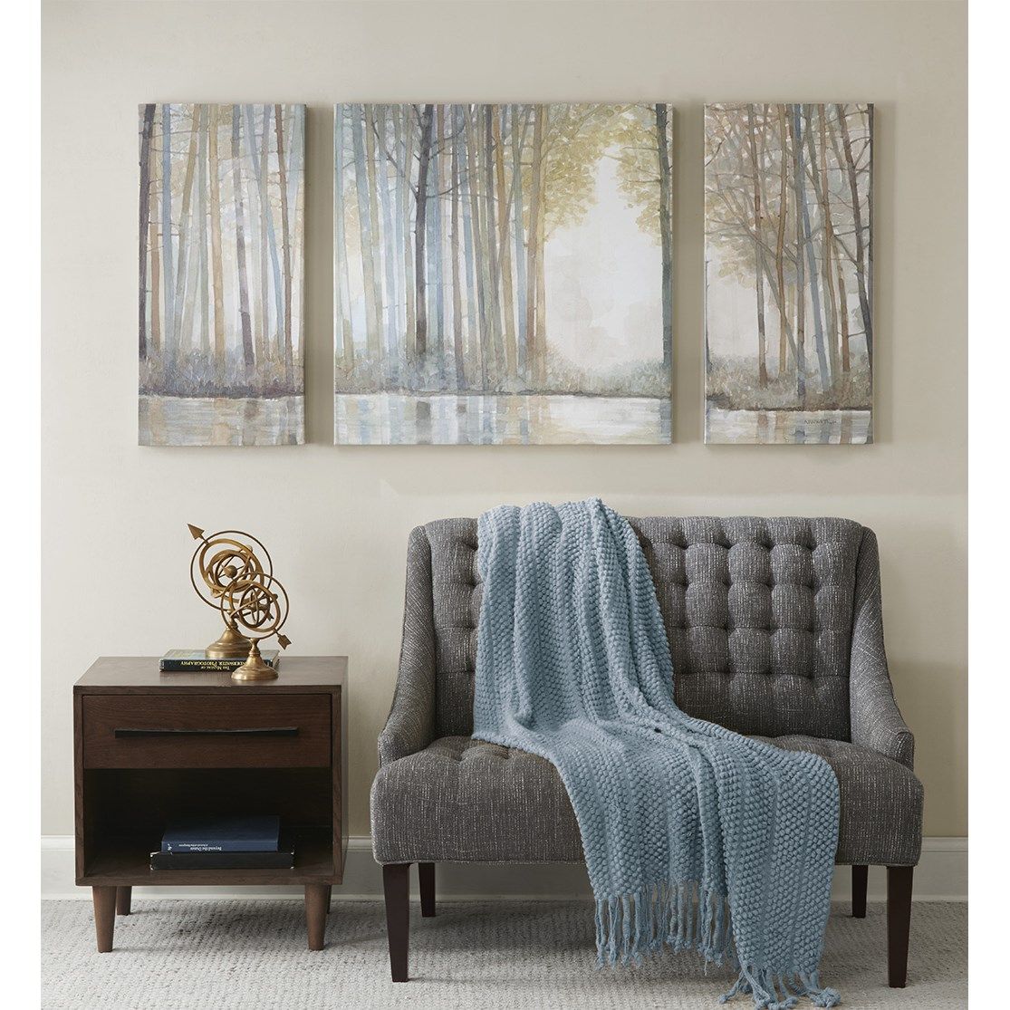 Triptych 3-piece Canvas Wall Art Set image 1
