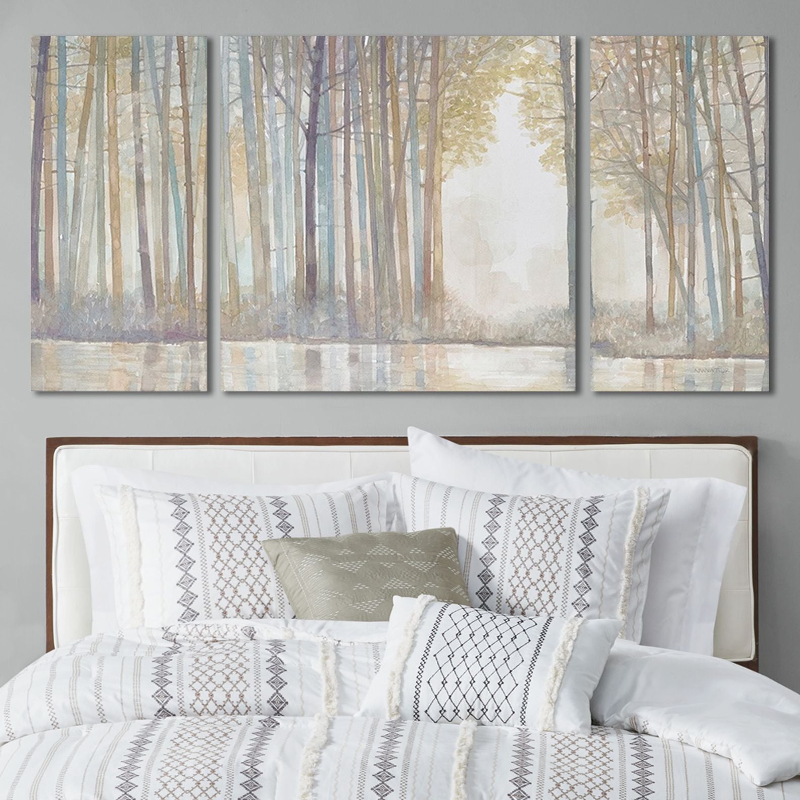 Triptych 3-piece Canvas Wall Art Set image 2