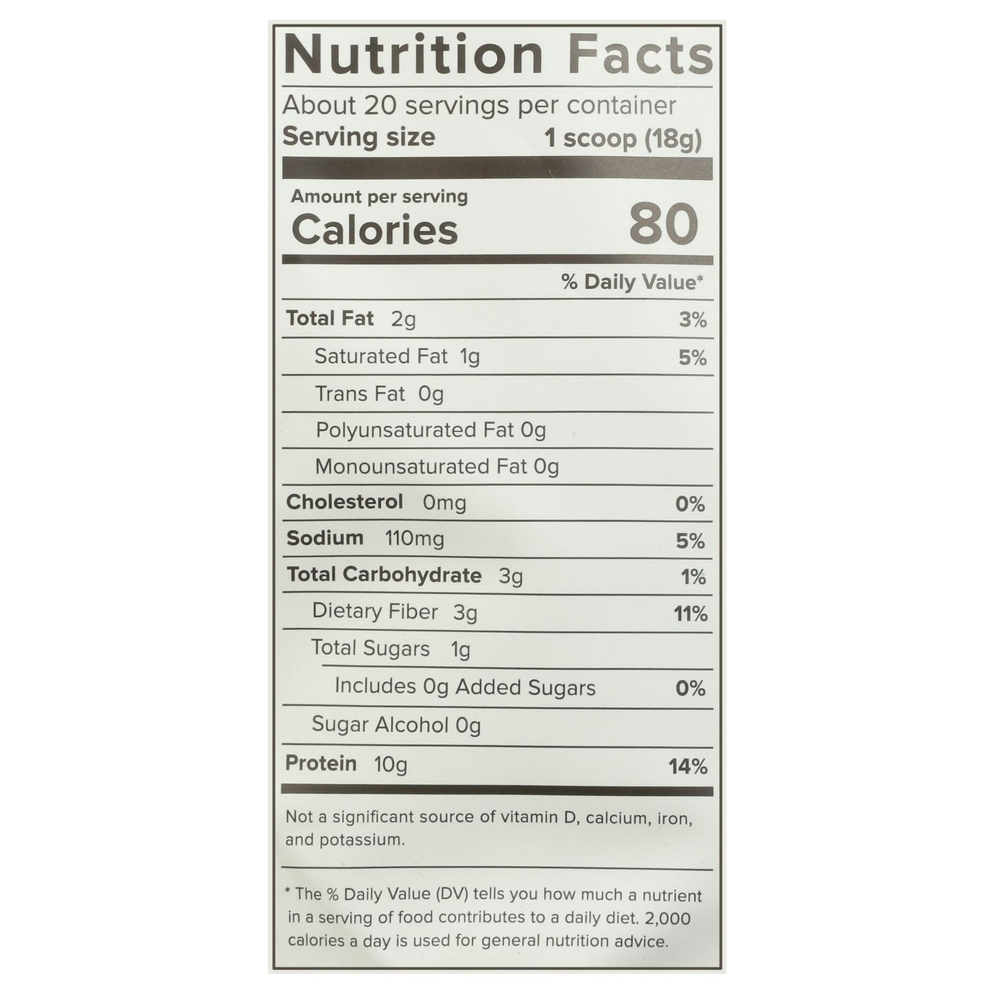 Truvani - Protein Powder Greens - 1 Each-12.59 Oz image 2