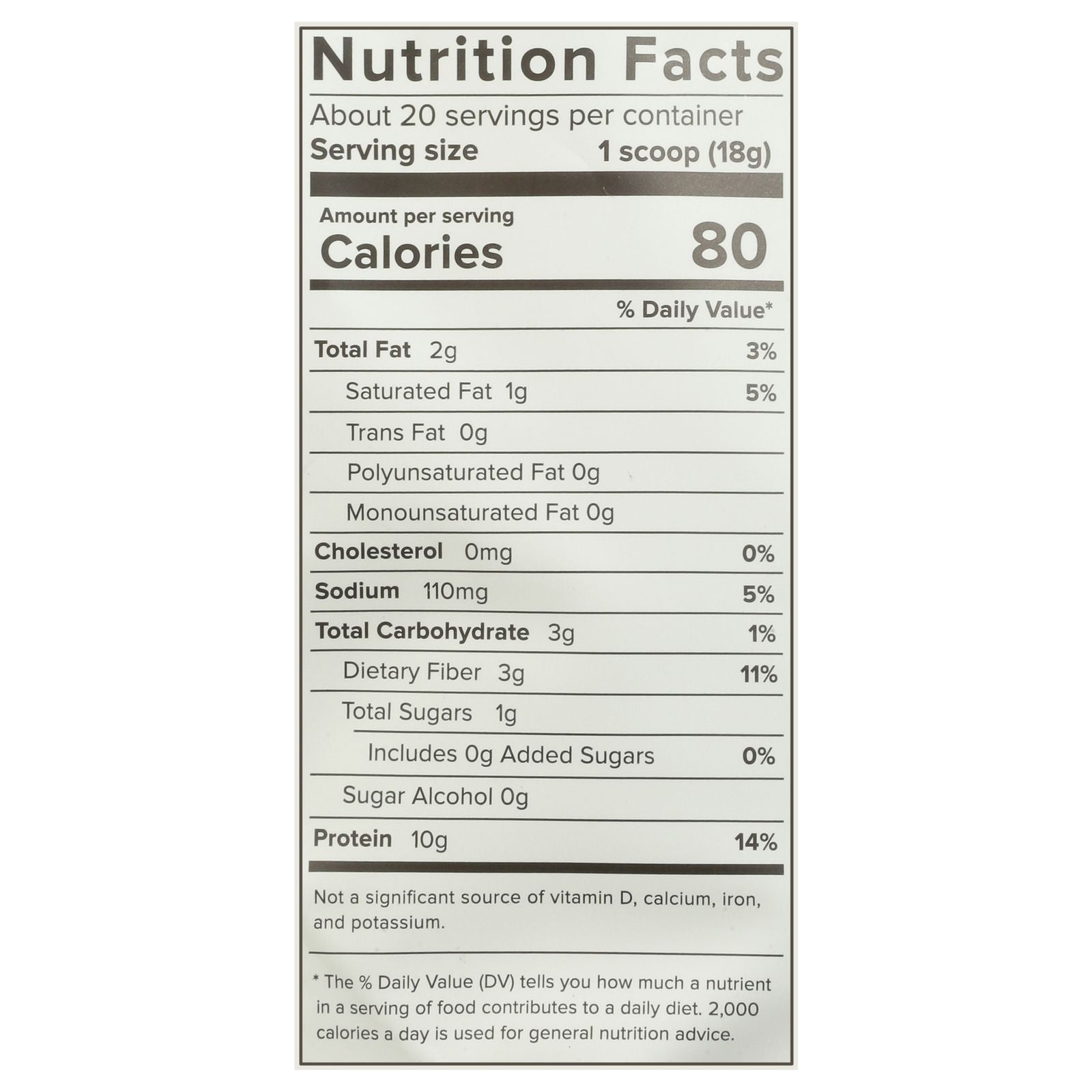 Truvani - Protein Powder Greens - 1 Each-12.59 Oz image 2