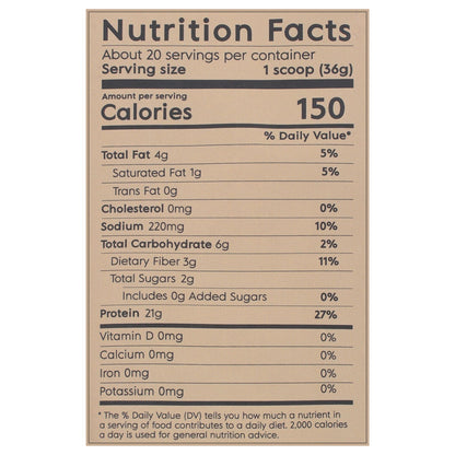 Truvani - Protein Powder Peanut Butter Chocolate - 1 Each-25.75 Oz image 3
