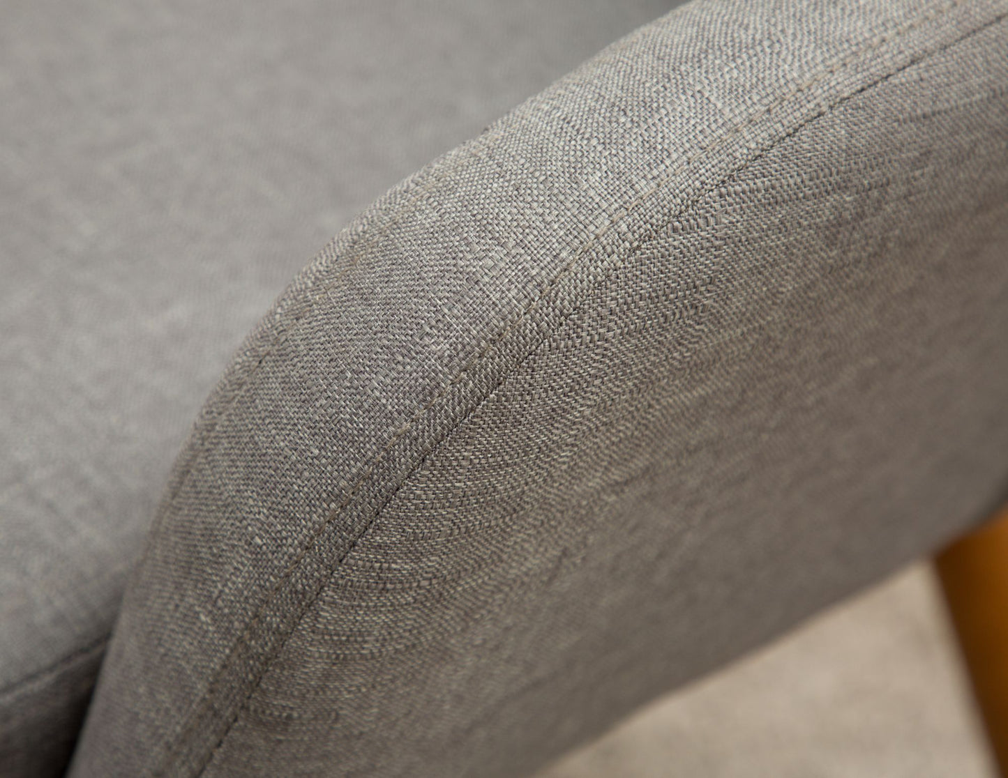 Tuchico Contemporary Fabric Accent Chair, Gray image 8