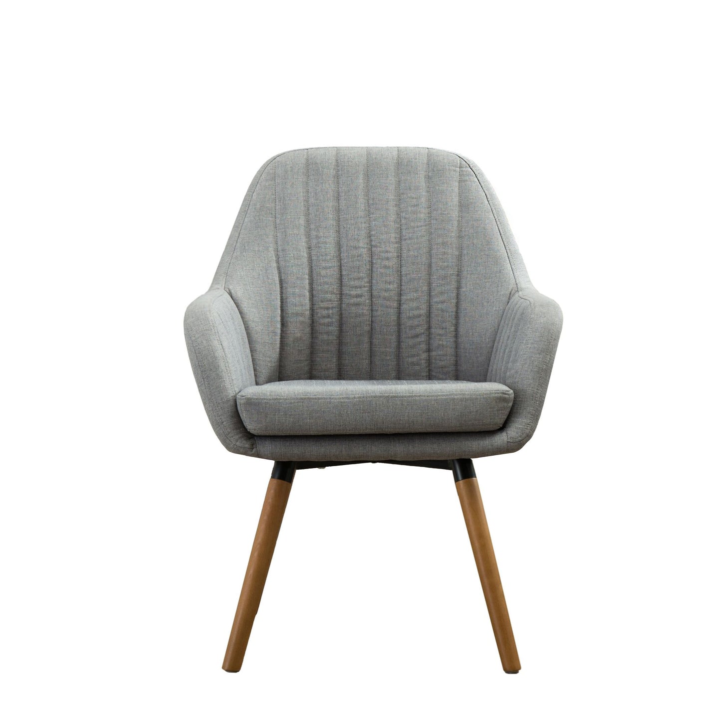 Tuchico Contemporary Fabric Accent Chair, Gray image 11