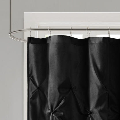 Tufted Semi-Sheer Shower Curtain image 2