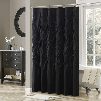 Tufted Semi-Sheer Shower Curtain image 1