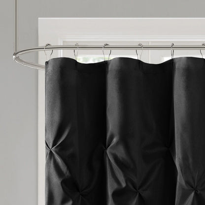Tufted Semi-Sheer Shower Curtain image 3