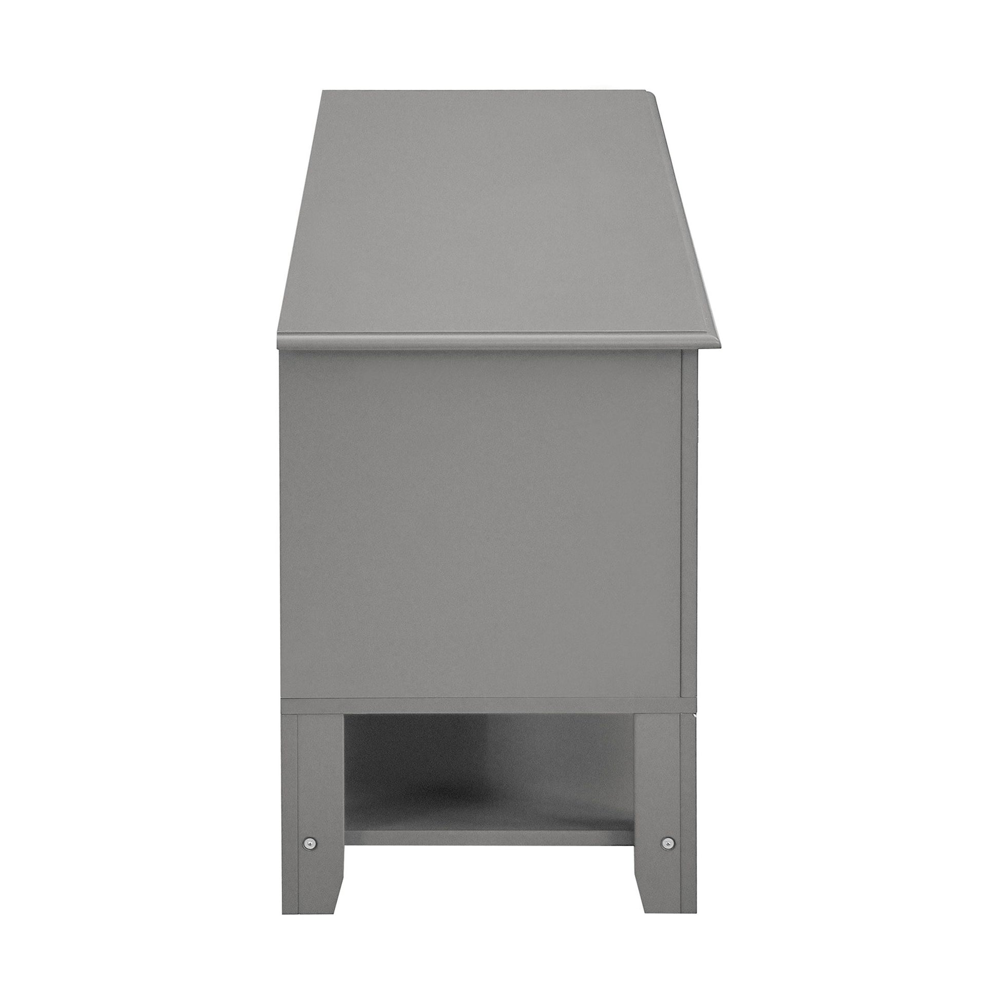 TV Stand for TVs up to 60'', Entertainment Center with Multifunctional Storage Space, TV Cabinet with Modern Design, Med image 15