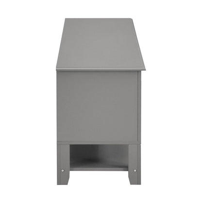 TV Stand for TVs up to 60'', Entertainment Center with Multifunctional Storage Space, TV Cabinet with Modern Design, Med image 15