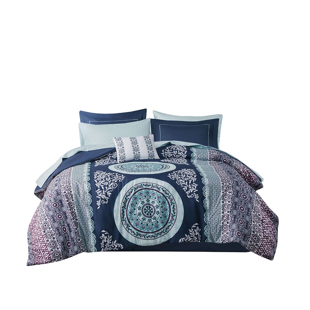 Twin Boho Comforter Set with Bed Sheets image 15