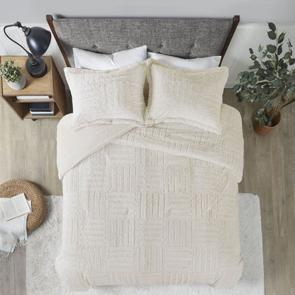 Twin Fur Down Alternative Comforter Mini Set image 5