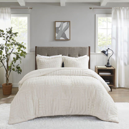 Twin Fur Down Alternative Comforter Mini Set image 4