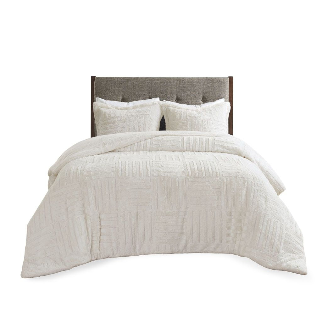 Twin Fur Down Alternative Comforter Mini Set image 3