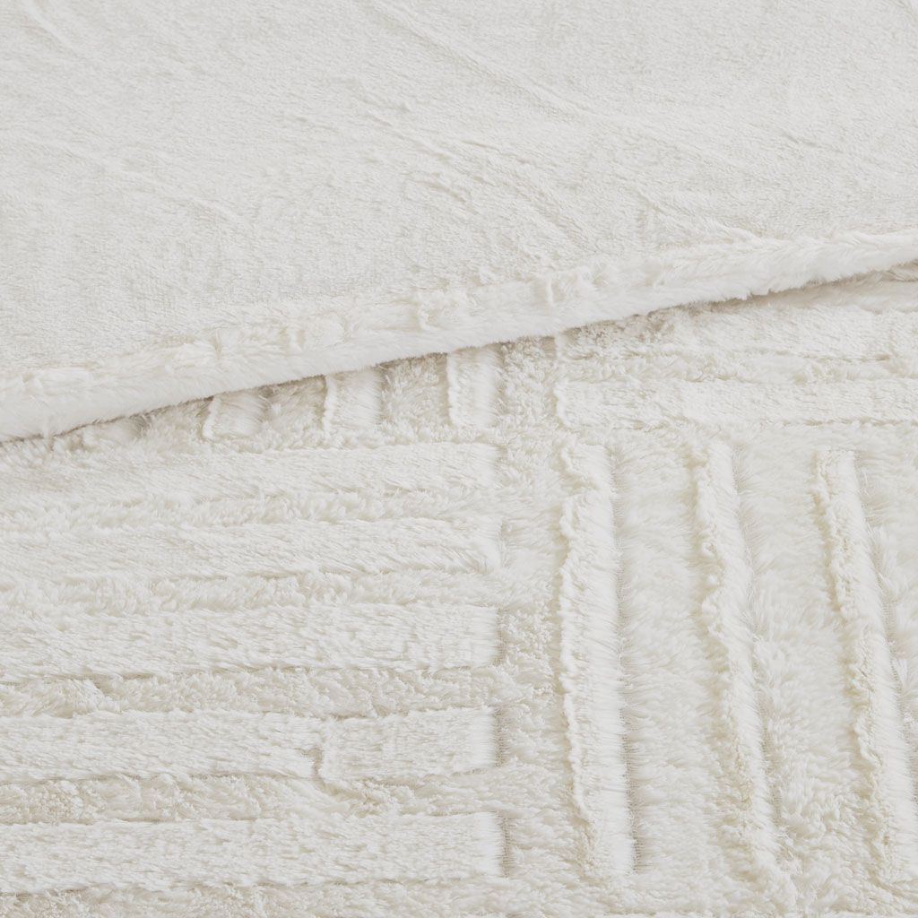 Twin Fur Down Alternative Comforter Mini Set image 8